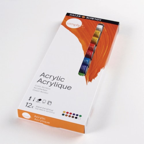 Daler-Rowney Acrylic Paint Perspective: right