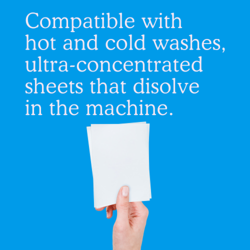 Serious Soaps Laundry Sheets - Zero-Waste Laundry Detergent Sheets - Pack of 50 Sheets Perspective: right