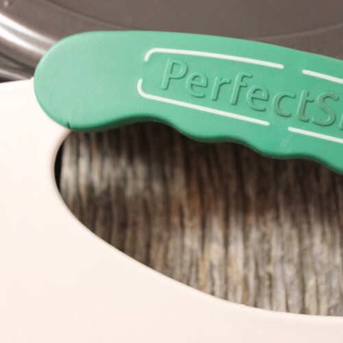 BergHOFF Perfect Slice Pie Pans with Tool - Black/Green Perspective: right
