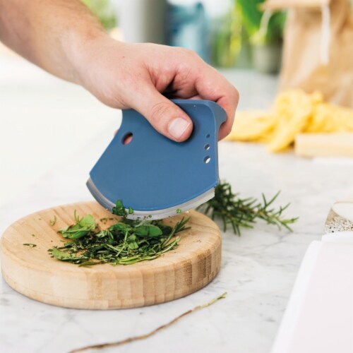 BergHOFF Leo Bamboo Herb Cutter Set - 2 Piece - Blue Perspective: right