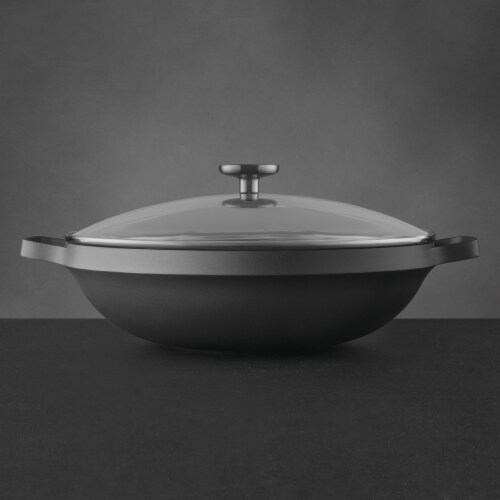 BergHOFF Gem Cast Aluminum Nonstick Covered Chinese Wok Perspective: right