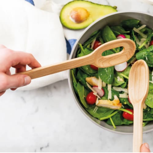BergHOFF Leo Bamboo Salad Serving Set - 2 pcs Perspective: right