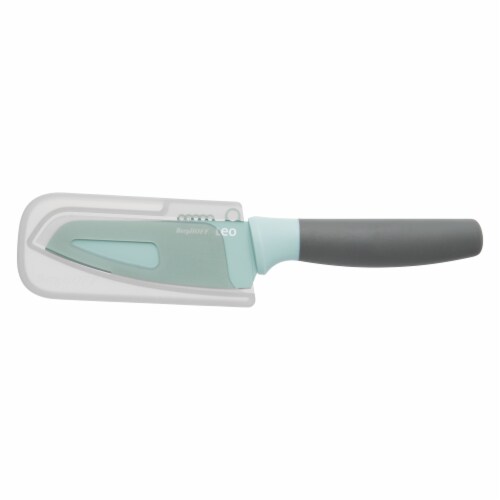 BergHOFF Leo Stainless Steel Vegetable Knife with Zester - Mint Perspective: right