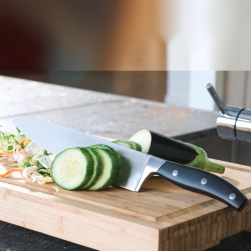 BergHOFF Essentials Forged Cutlery Set with Block - Stainless Steel Perspective: right