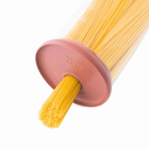 BergHOFF Leo Glass Pasta Container - Pink Perspective: right