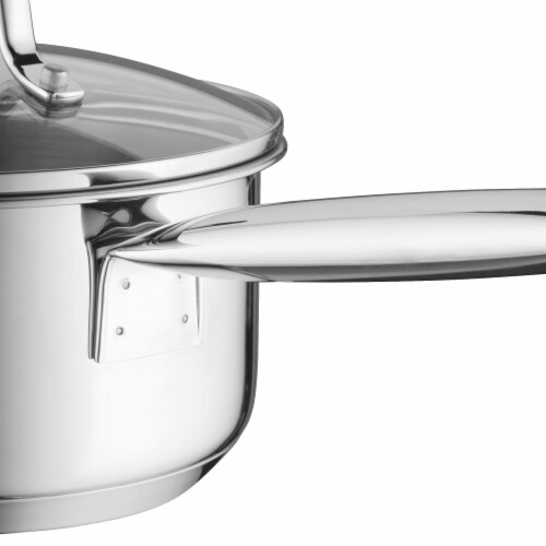 BergHOFF Essentials Comfort Stainless Steel Covered Deep Skillet Perspective: right