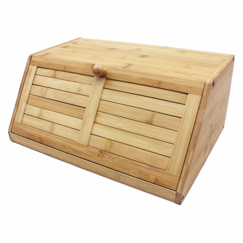 BergHOFF Bamboo Bread Box Perspective: right