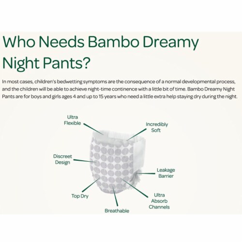 Bambo Nature Potty Training Pants for Girls, Skin Friendly, Ages 4 to 7, 10 Ct Perspective: right