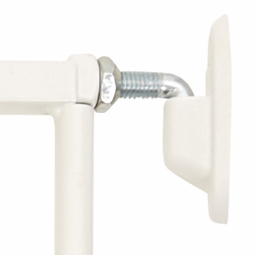 Scandinavian Pet Design Streamline Extra Tall 42 Animal Pet Safety Gate, White Perspective: right