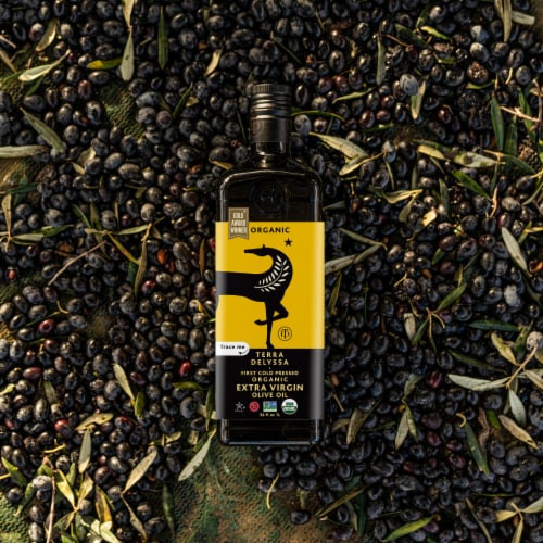 Terra Delyssa® First Cold Press Tunisian Organic Extra Virgin Olive Oil Perspective: right