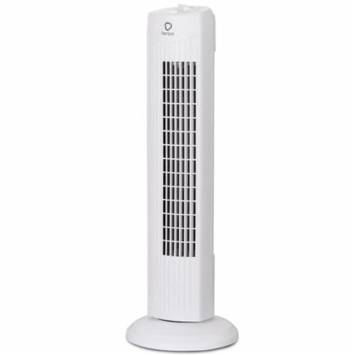 Fantask 35W 28''Oscillating Tower Fan 3 Wind Speed Quiet Bladeless Cooling Room Perspective: right