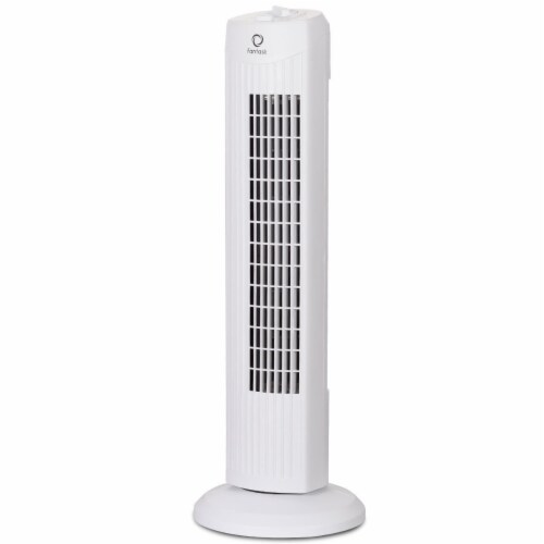 Fantask 35W 28''Oscillating Tower Fan 3 Wind Speed Quiet Bladeless Cooling Room Perspective: right