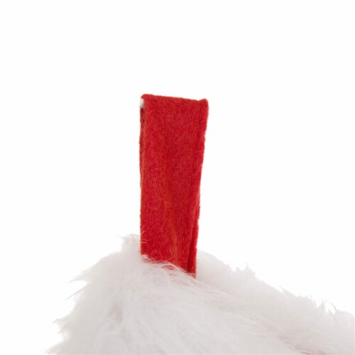 Glitzhome Two Pack 20 Inch Length Knitted Stocking with Faux Fur Cuff Perspective: right
