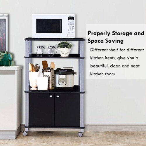 Rolling bakers rack deals