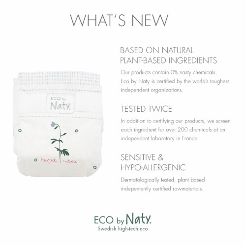 Eco by Naty Size 6 Disposable Diapers 102 Count Perspective: right