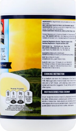 Quaker™ Crema de Maiz Cream of Corn Cereal Perspective: right
