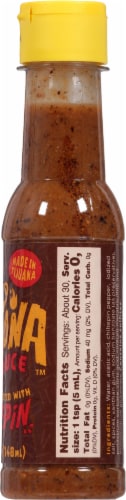 Perrona™ Roasted Chiltepin Pepper Hot Sauce Perspective: right