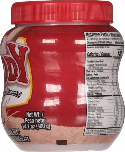 Toddy Chocolate Malt Powdered Beverage Mix Perspective: right
