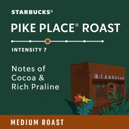 Starbucks by Nespresso Coffee Pods for Nespresso Original Line Machines Pike Place Medium Roast Perspective: right