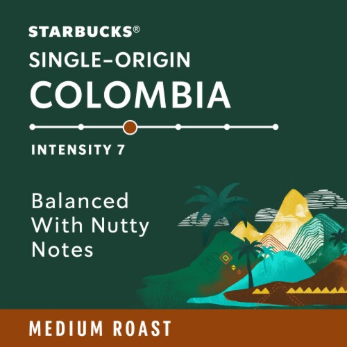 Starbucks by Nespresso Coffee Pods for Nespresso Original Line Machines Colombia Medium Roast Perspective: right