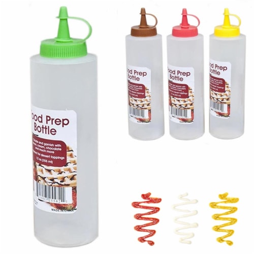 Oil Bottle Kitchen Oil Spray Bottle Condiment Squeeze Bottles