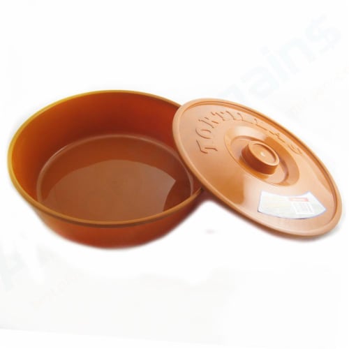 4 Mexican Tortilla Keepers Microwave Warmer Pancake Server Pita Round 8 inch !! Perspective: right