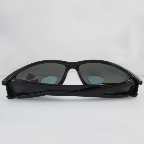 Polarized Bifocal Sunglasses Mens Womens UV Fishing Reading Black