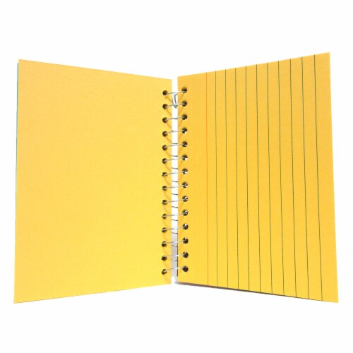 2 Pack Spiral Bound Index Cards 3  X 5  Ruled 50Ct Assorted Colors School Office Perspective: right