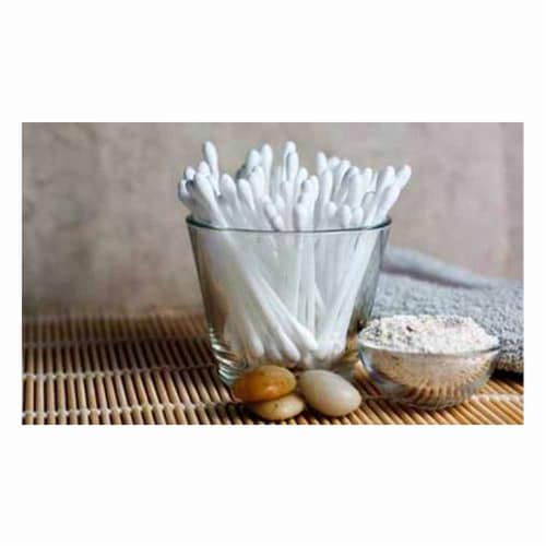 500 Ct Cotton Swabs Double Tipped Q Tip Clean Ear Wax Remover Makeup Applicator Perspective: right