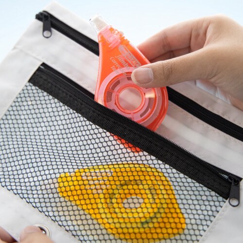 2 PC Correction Tape Liquid Paper Correct  Applies Dry Tear Resistant Dispenser Perspective: right