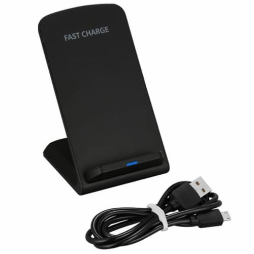 1 Wireless Fast Charger Charging Pad Dock iPhone Android Cell Phone Perspective: right