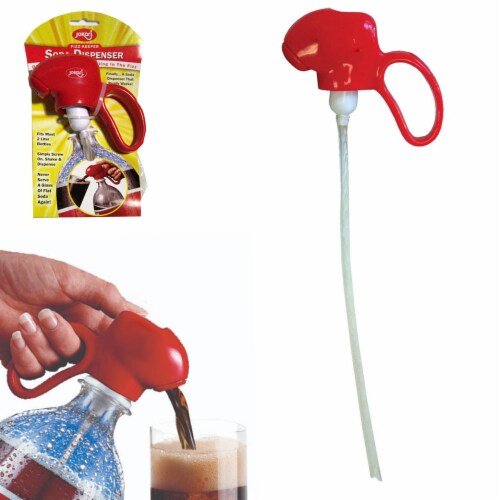 2 Pack Soda Dispenser Fizz Saver Cap 2 Liter Bubble Keeper Fountain Machine Coke Perspective: right