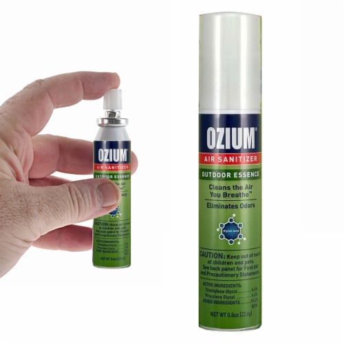 Ozium Air Santisier Spray that New Car Smell 3.5oz, Cleans The Air