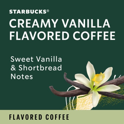 Starbucks By Nespresso Original Line Pods Flavored Roast Coffee Creamy Vanilla 100% Arabica Perspective: right