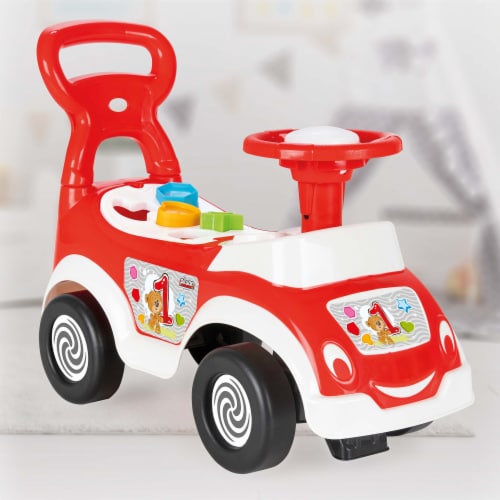 Pilsan 07 826 First Push Car w Shapes for Toddlers Ages 1 Up