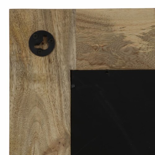vidaXL Mirror Solid Mango Wood 19.7 x31.5 Perspective: right
