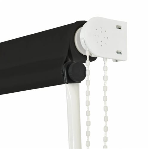 vidaXL Retractable Awning 59.1 x59.1 Anthracite Perspective: right