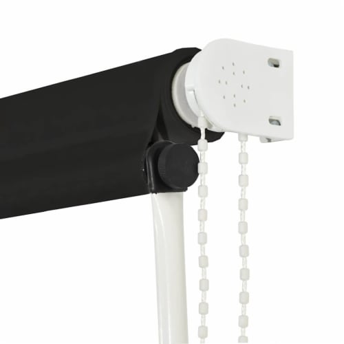 vidaXL Retractable Awning 98.4 x59.1 Anthracite Perspective: right