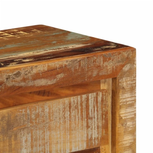 vidaXL Sideboard 47.2 x11.8 x29.5 Solid Reclaimed Wood Perspective: right