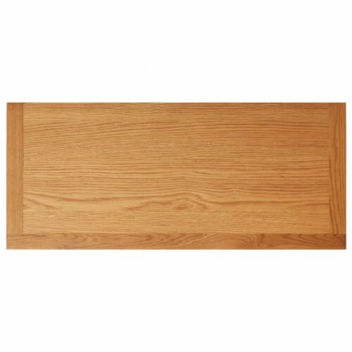 vidaXL Wine Cabinet 31.5 x12.6 x31.5 Solid Oak Wood Perspective: right