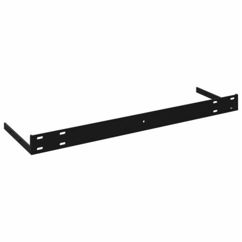 vidaXL Floating Wall Shelf High Gloss White 47.2 x9.3 x1.5 MDF Perspective: right