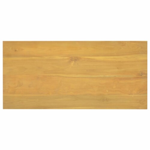 vidaXL Bathroom Cabinet 33.5 x15.7 x29.5 Solid Wood Teak Perspective: right