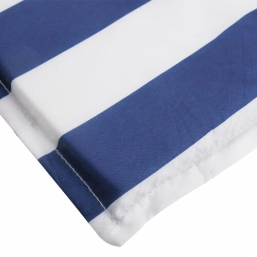 Blue and white striped sun lounger deals