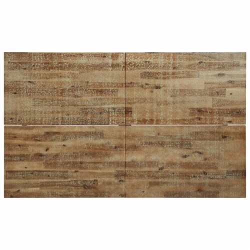 vidaXL Dining Table 59.1 x35.4 x29.5 Solid Wood Acacia, 59.1"x35.4"x29 ...