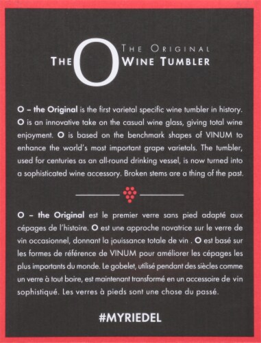 Riedel The O Wine Tumbler Set Perspective: right