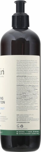 Sukin® Lime & Coconut Hydrating Body Lotion Perspective: right