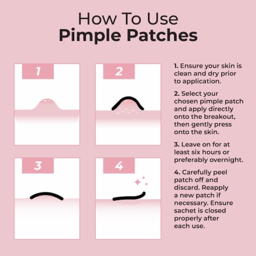 MCoBeauty® Miracle Pimple Patches Perspective: right