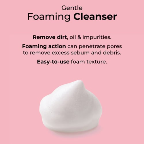 MCoBeauty Everyday Gentle Foaming Face Wash For All Skin Types Perspective: right