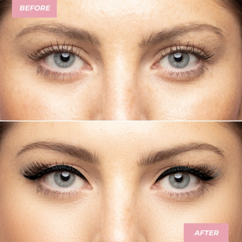 MCoBeauty Longwear False Lashes Natural Monaco Half Lash Single Set Perspective: right