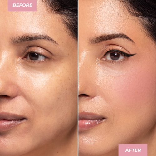 MCoBeauty Dream Liquid Dewy Blush Lightweight and Silky Liquid Formula - Nude Mauve Perspective: right